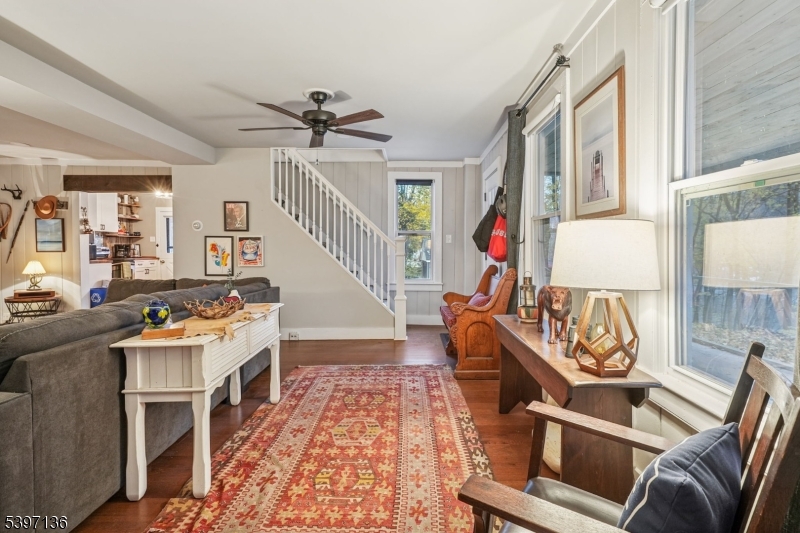 916 East End Road Newton, NJ 07860 - Photo 3 of 31 a living room with furniture and a rug