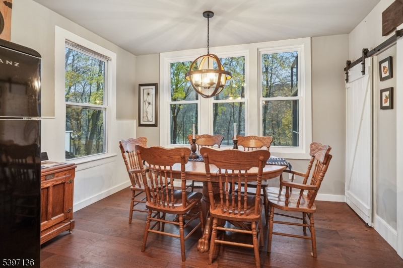 916 East End Road Newton, NJ 07860 - Photo 9 of 31 a view of a dining room with furniture window and outside view