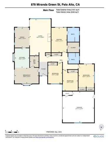 $4,598,000 | 878 Miranda Green Street, Palo Alto, CA 94306