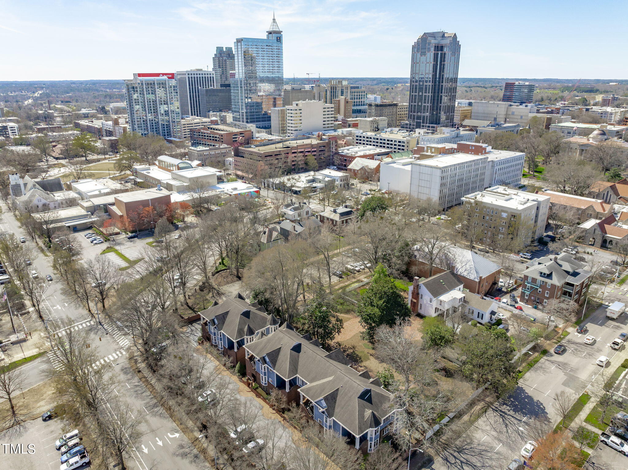 235 New Bern Place, Unit 201 Raleigh, NC 27601 - Photo 3 of 35 Aerial (4 of 9)