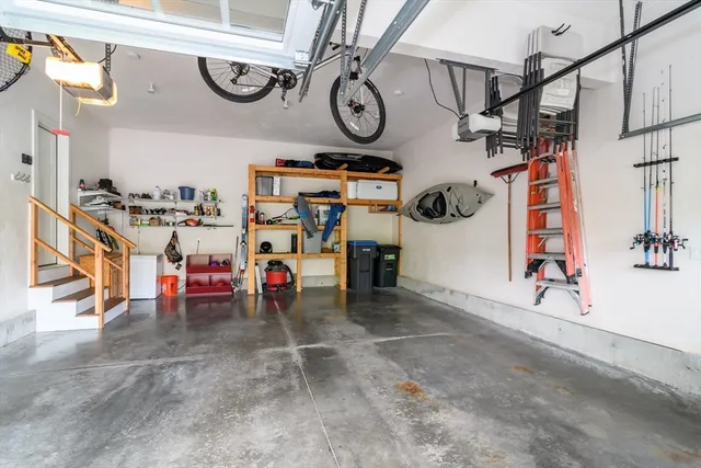 a view of storage and utility room