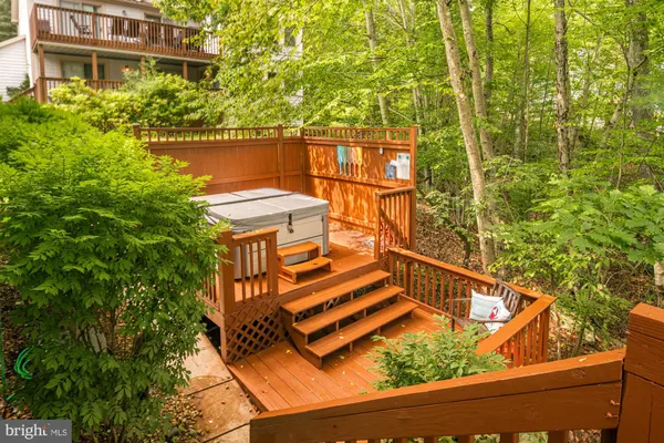 a view of outdoor space and swimming pool