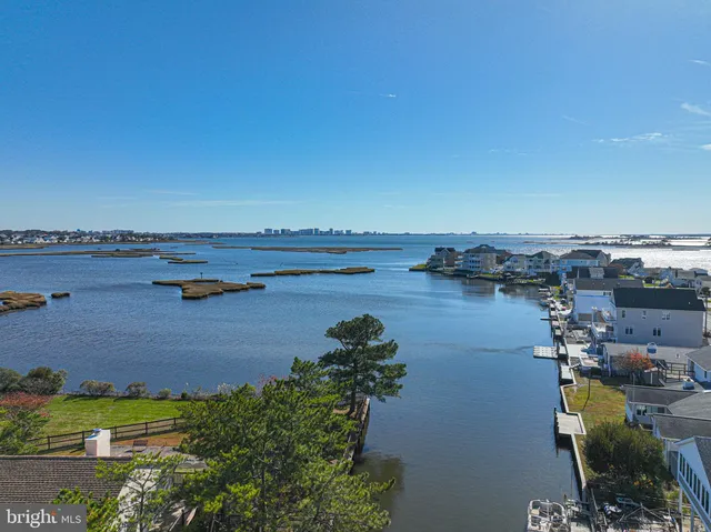 a view of a lake with outdoor space