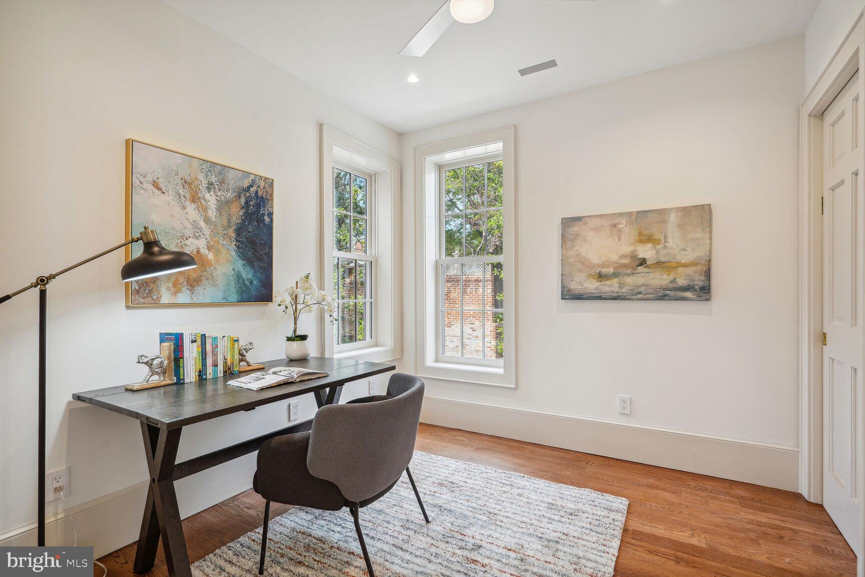 1306 27th Street Northwest Washington, DC 20007 - Photo 22 of 36 2nd level den/study or 4th bedroom