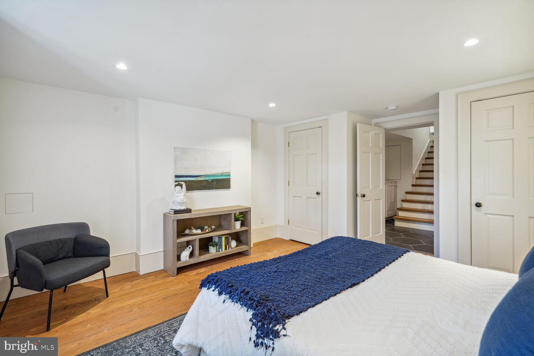 1306 27th Street Northwest Washington, DC 20007 - Photo 28 of 36 Lower level bedroom