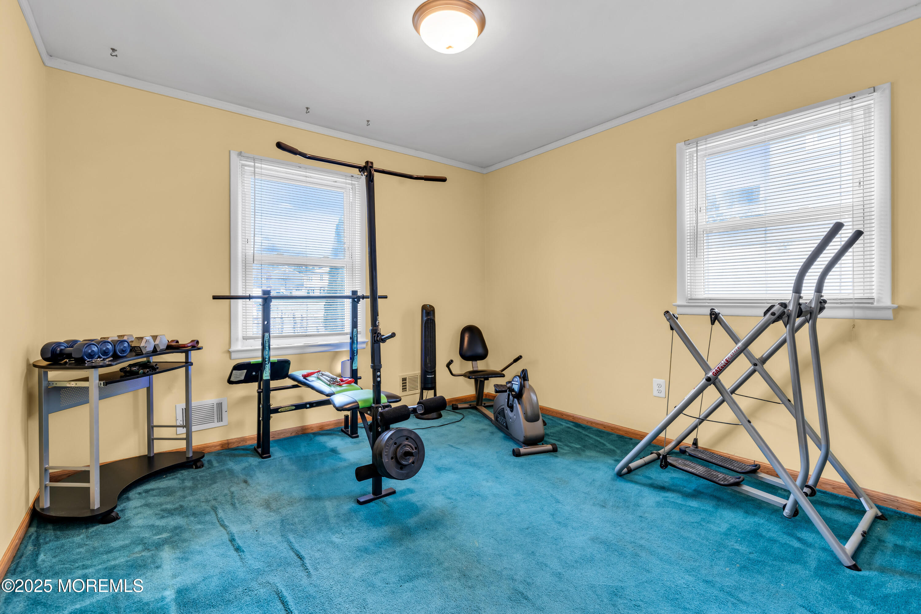 4 Evergreen Place Howell, NJ 07731 - Photo 15 of 27 a view of a room with gym equipment