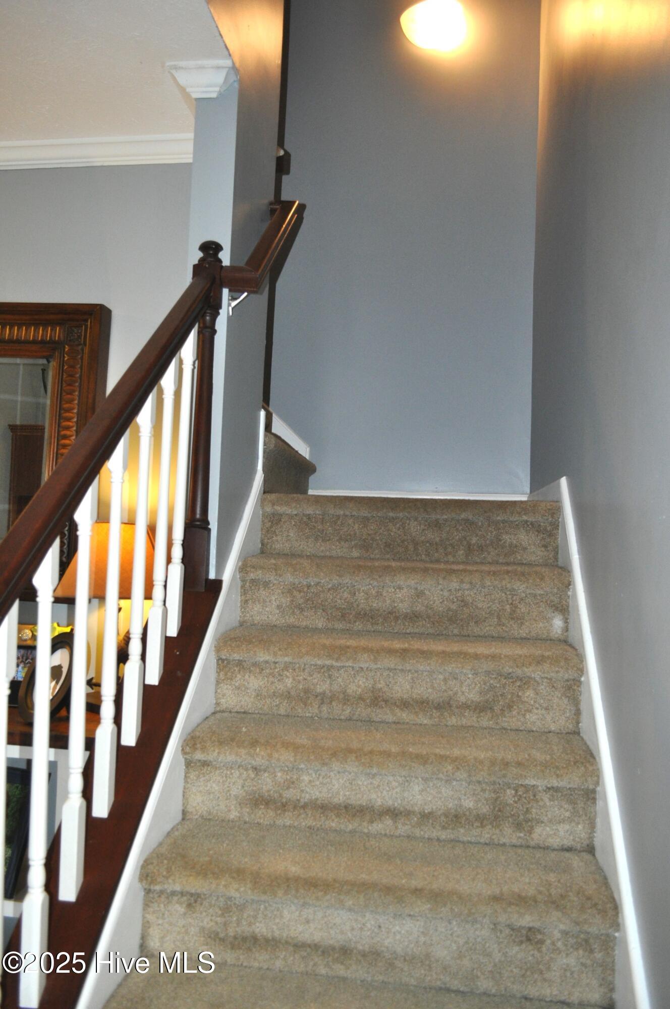 3584 Ozzie Road Clinton, NC 28328 - Photo 29 of 43 Stairs to Floored Attic