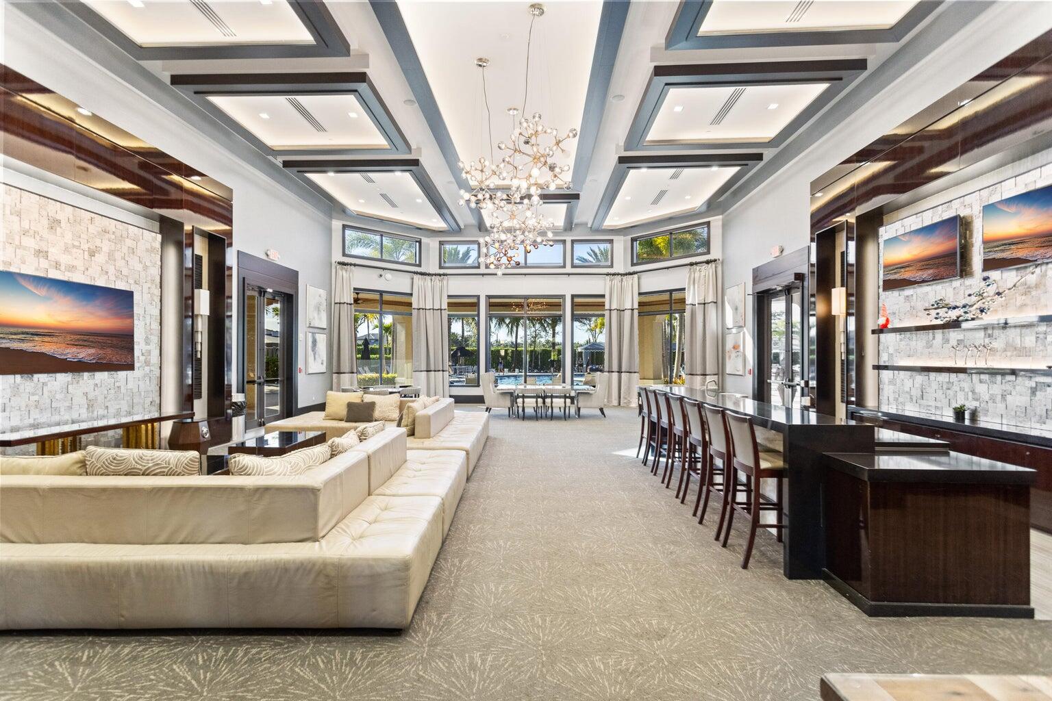 9344 Eden Roc Court Delray Beach, FL 33446 - Photo 37 of 49 Clubhouse Lounge