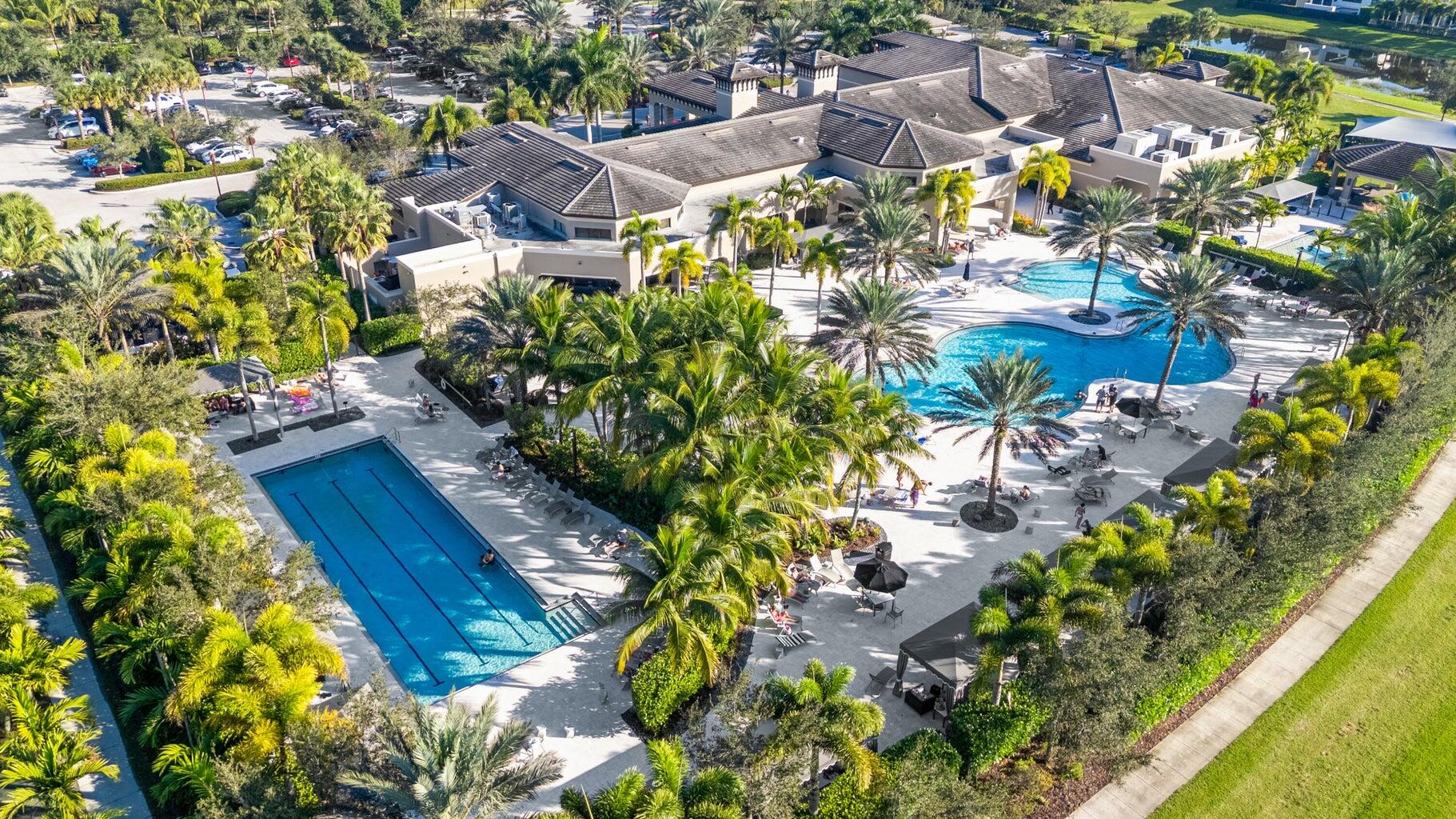 9344 Eden Roc Court Delray Beach, FL 33446 - Photo 39 of 49 Aerials of Pools