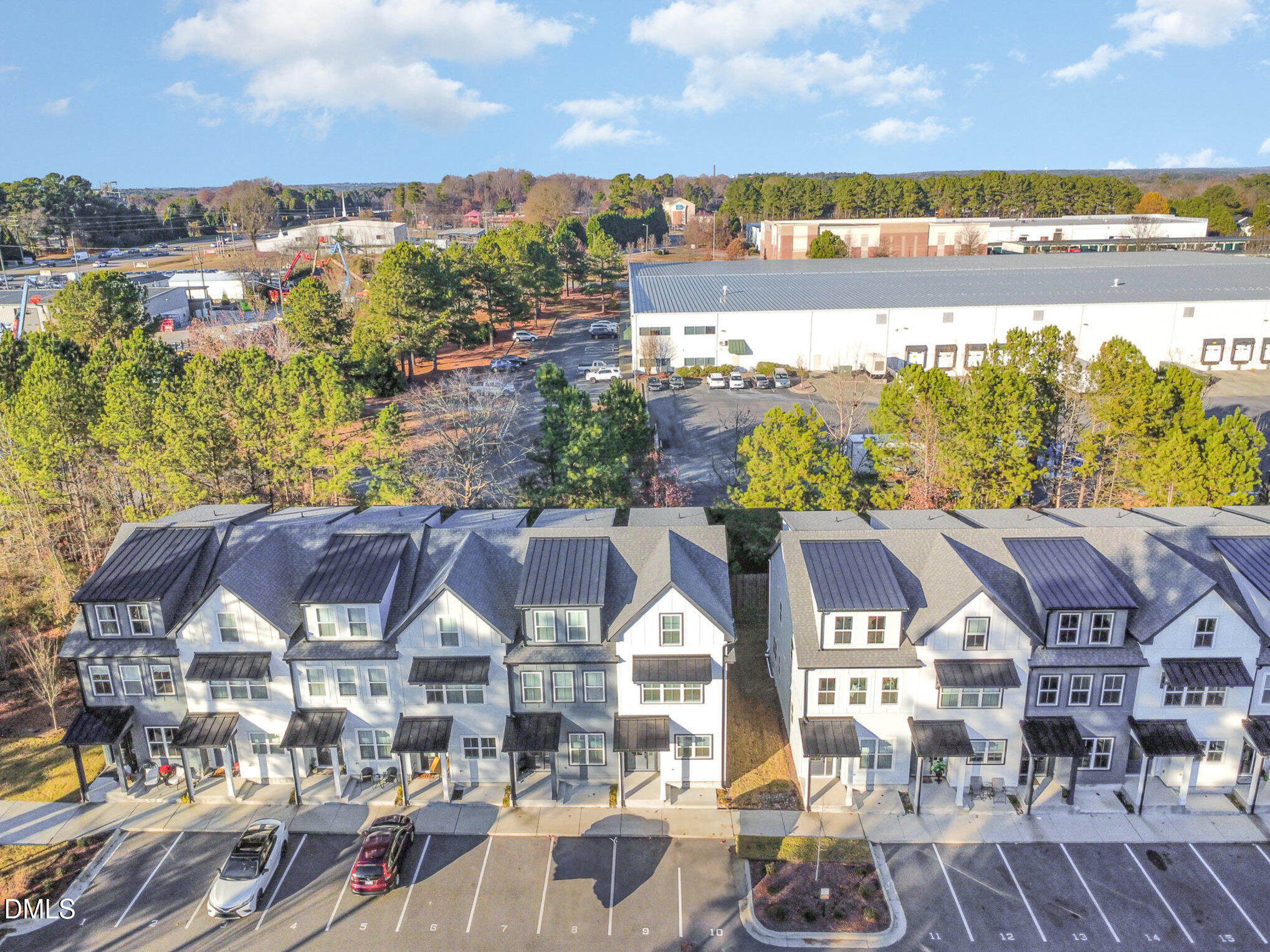4801 Gossamer Lane, Unit 106 Raleigh, NC 27616 - Photo 38 of 42 a view of residential houses with a city view