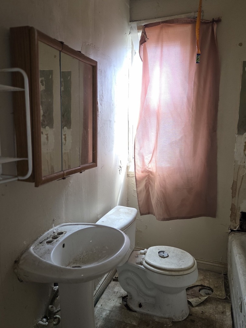 8847 South Burley Avenue Chicago, IL 60617 - Photo 21 of 29 a bathroom with a sink toilet and shower