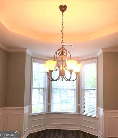 a view of a window in a room