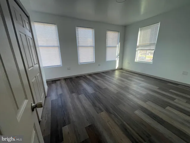 wooden floor in an empty room