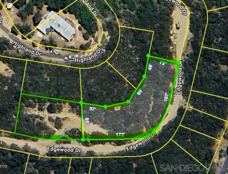 0 Edgewood Drive Julian, CA 92036 - Photo 8 of 10 a backyard of a house with lots of green space