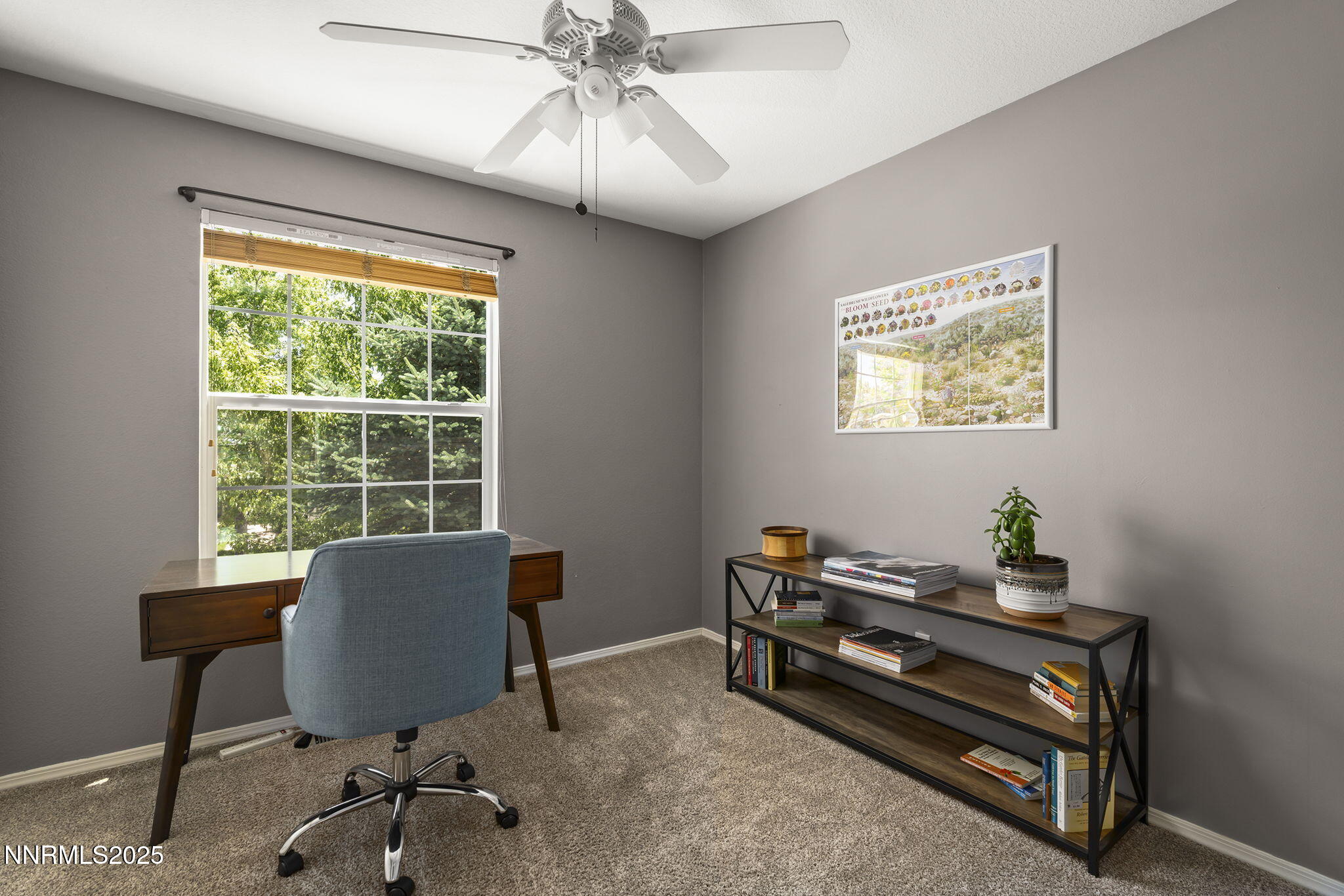 9783 Northrup Drive Reno, NV 89521 - Photo 22 of 39 a view of a workspace with furniture and a window