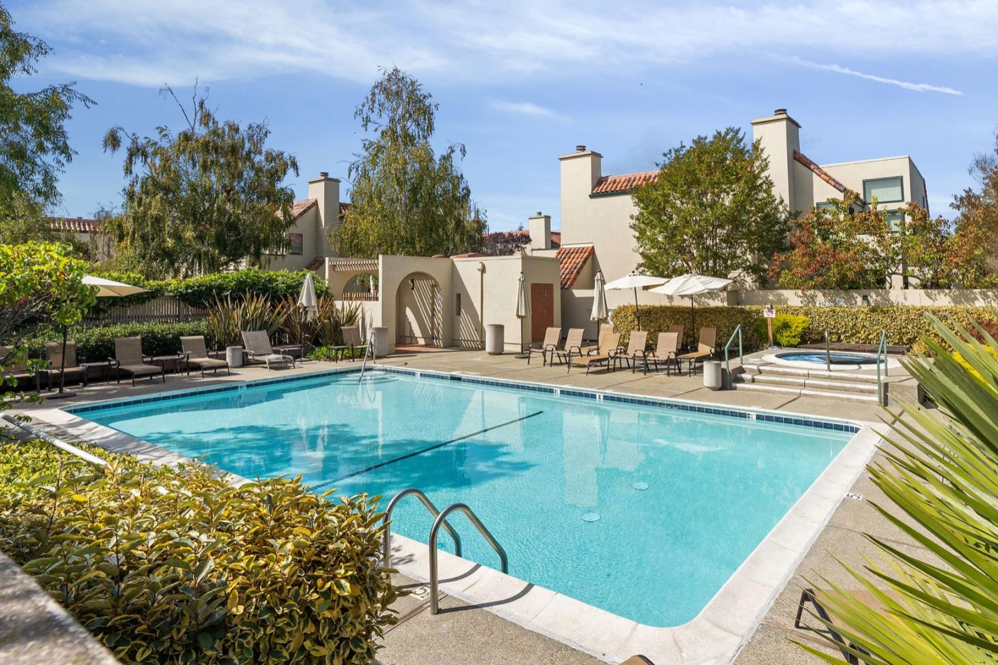 2345 Armada Way San Mateo, CA 94404 - Photo 30 of 32 a view of a swimming pool with outdoor seating