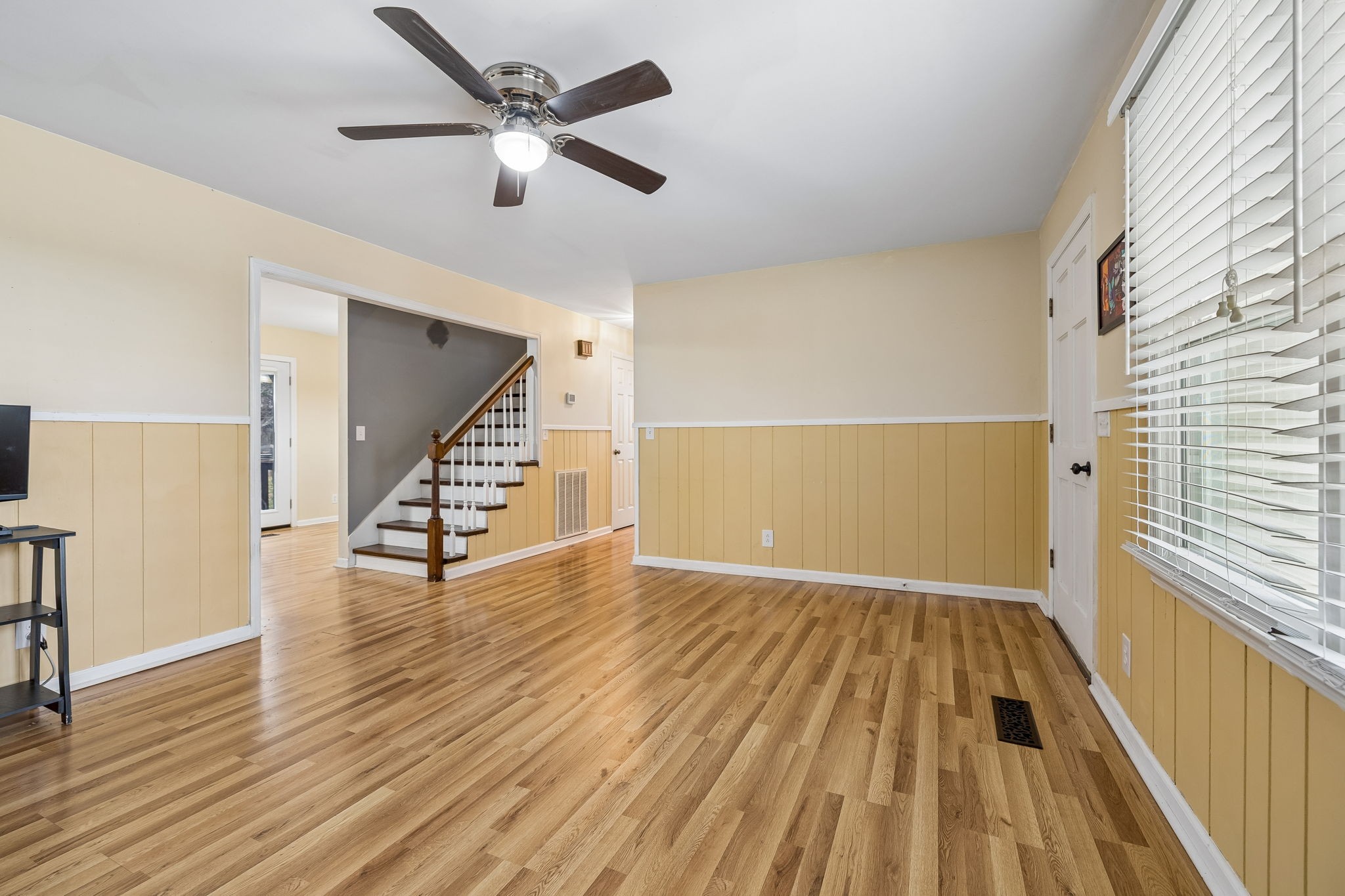 3669 Bluff Springs Road McMinnville, TN 37110 - Photo 14 of 51 wooden floor in an empty room with a window