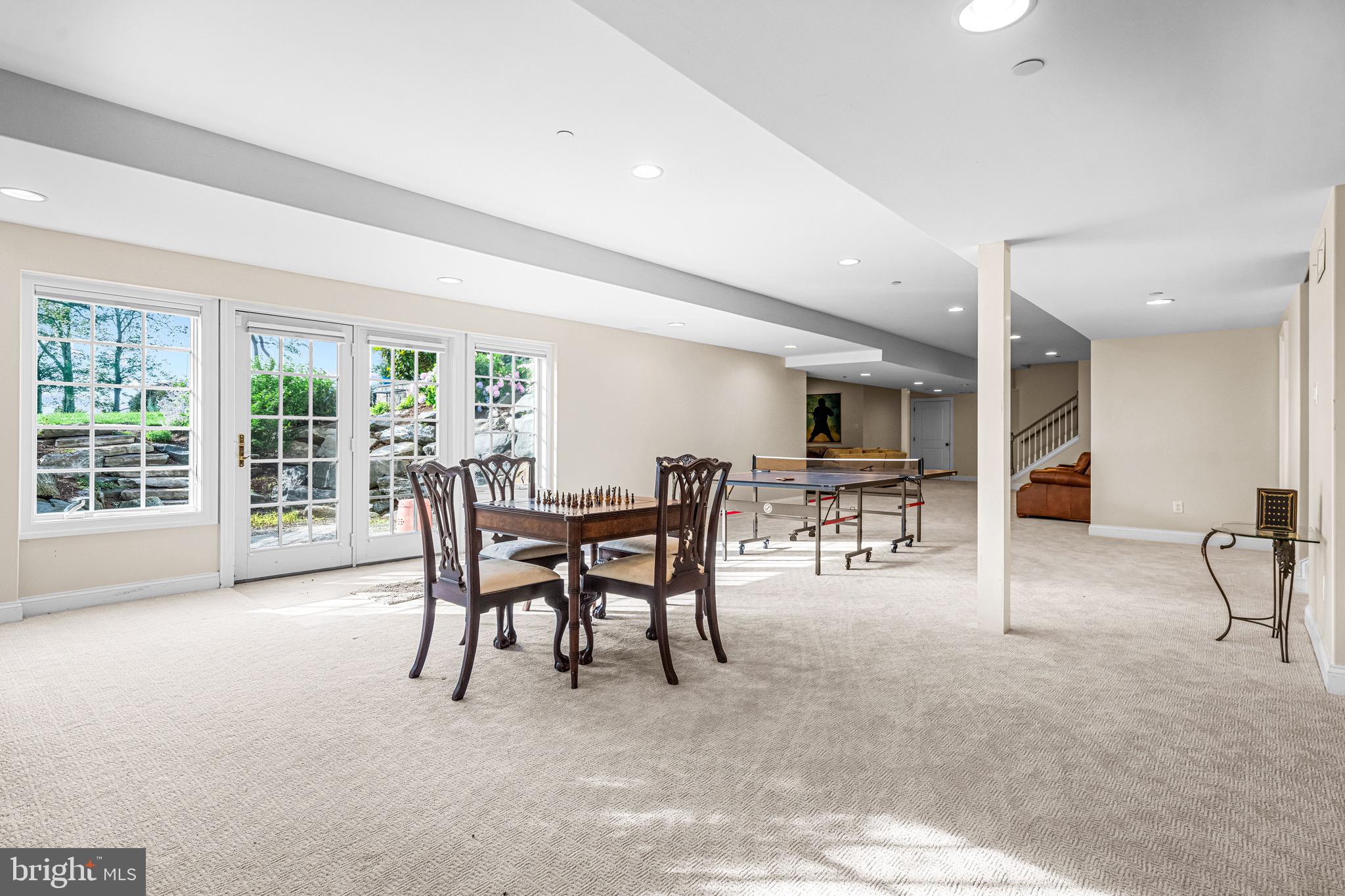 3537 Sawmill Road Newtown Square, PA 19073 - Photo 81 of 110 Finished lower level with walk out to rear terrace