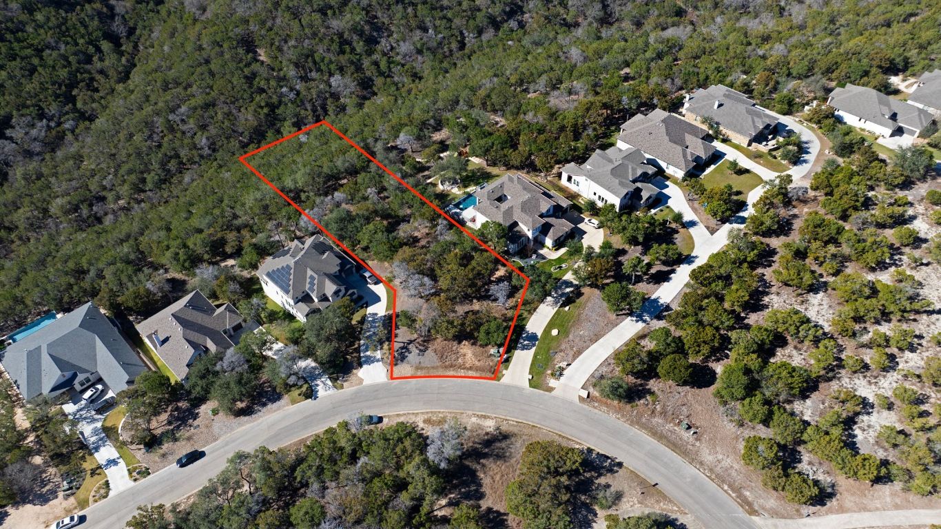 6909 Sunset Ridge Way Jonestown, TX 78645 - Photo 6 of 40 an aerial view of multiple house