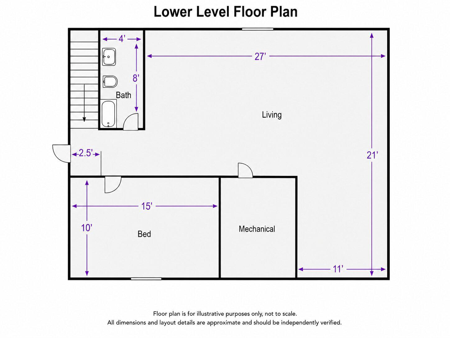 3113 Greenvalley Road Newtown Square, PA 19073 - Photo 32 of 32 Lower Level Floor Plan