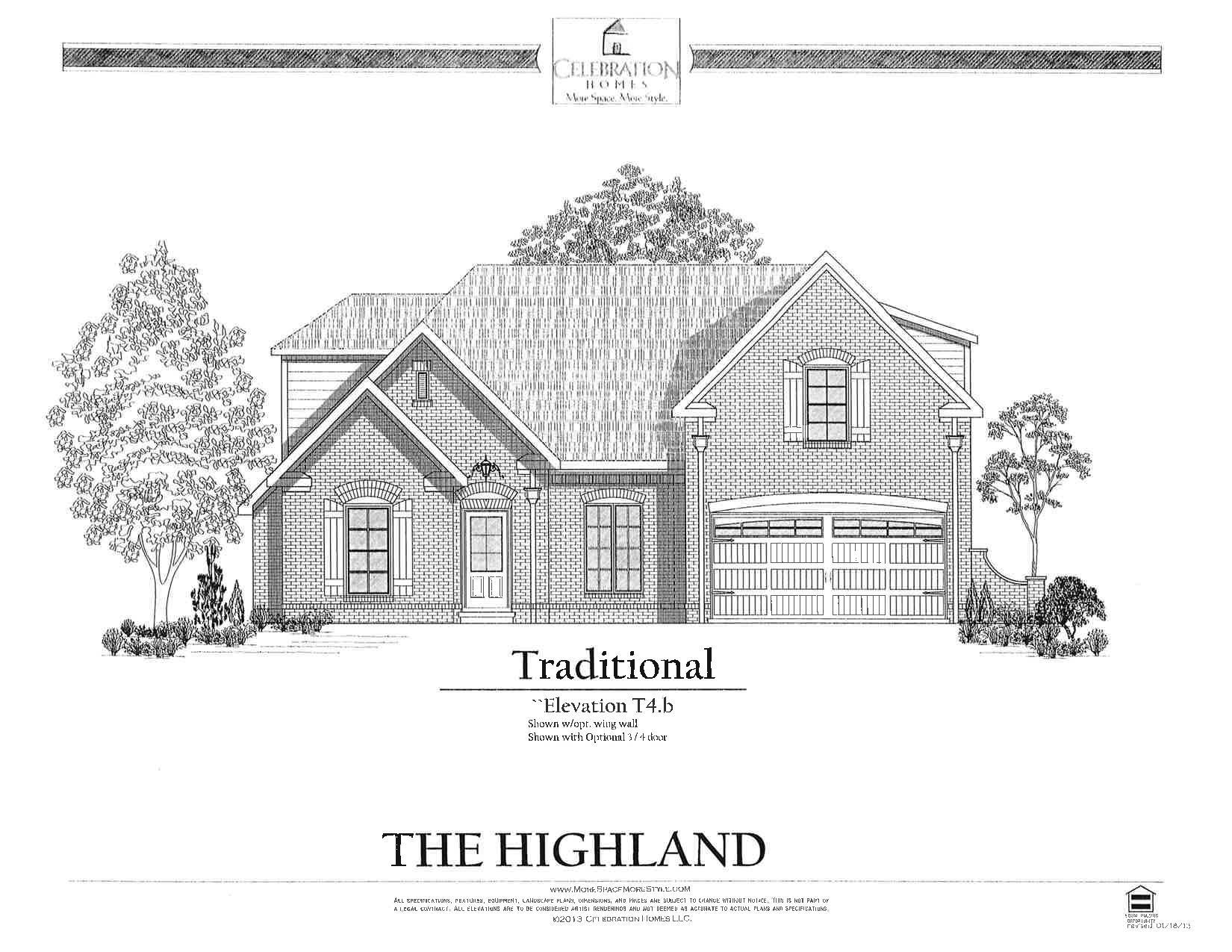 1155 Batbriar Road Arrington, TN 37014 - Photo 1 of 24 Highland Market Home - Not actual home under construction