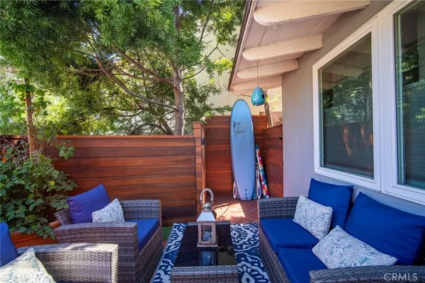 a outdoor space with patio