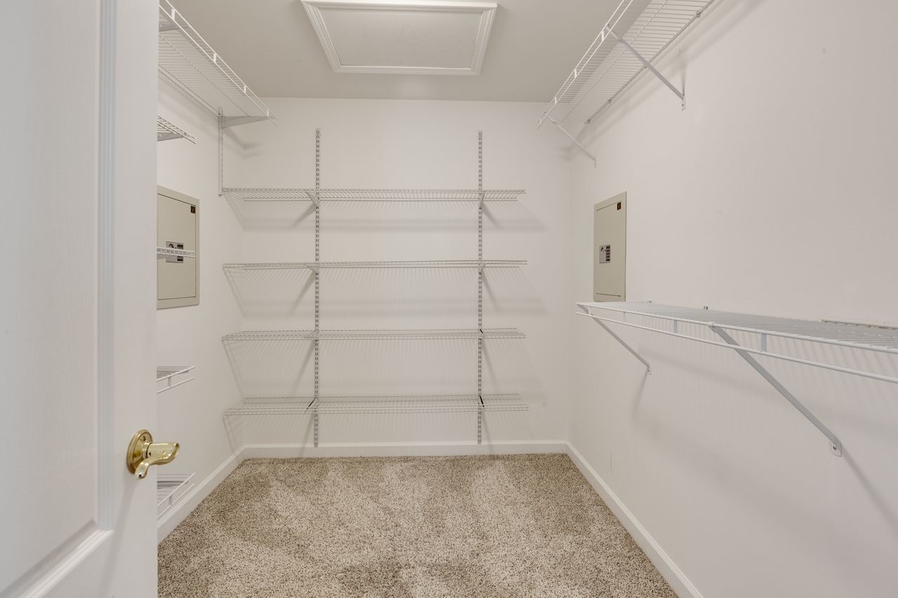 2805 Cattail Court, Unit D Wauconda, IL 60084 - Photo 17 of 30 a view of an empty walk in closet