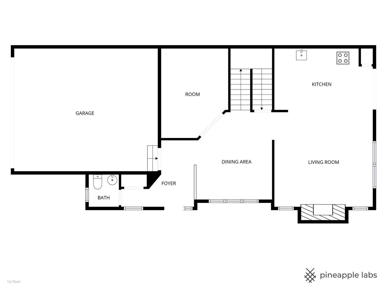 2805 Cattail Court, Unit D Wauconda, IL 60084 - Photo 27 of 30 a picture of a floor plan