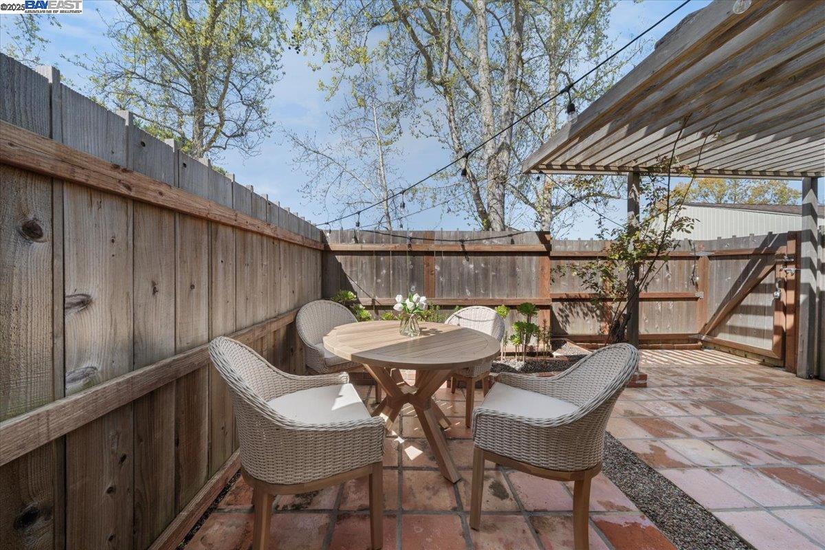 427 Chalda Way Moraga, CA 94556 - Photo 14 of 28 Fenced patio/porch with garden beds—perfect for plant lovers, or your own private green escape.