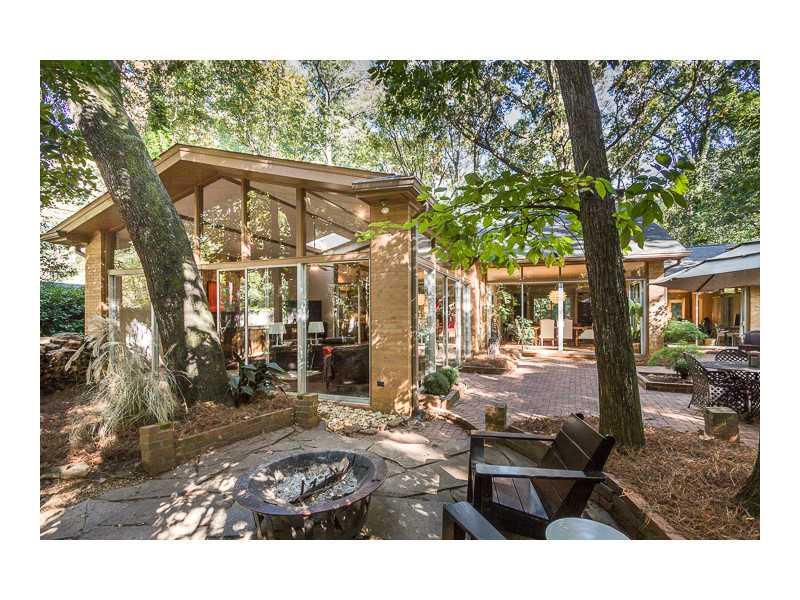 2564 McKinnon Drive Decatur, GA 30030 - Photo 1 of 1 Exterior Front. Incredible private courtyard with several patios and relaxing KOI pond with fountain.