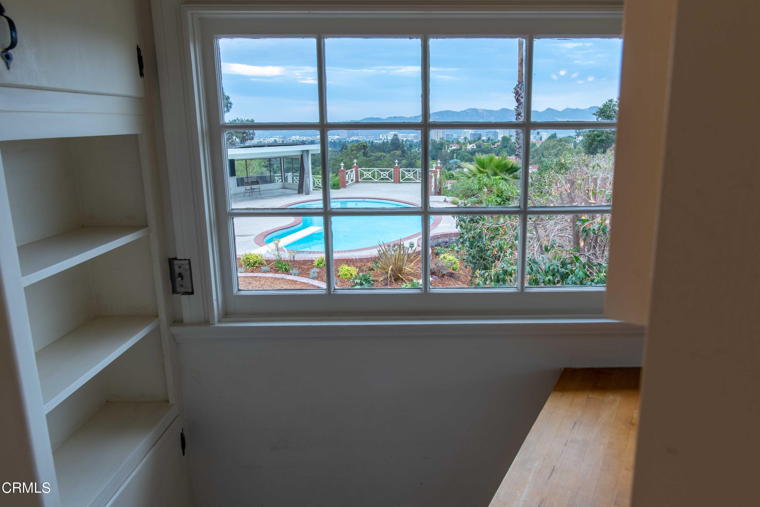1521 Roca Drive Glendale, CA 91207 - Photo 25 of 54 a view of a large window with an outdoor space