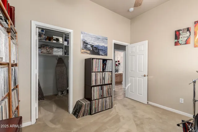 a view of a backyard with sitting area and furniture