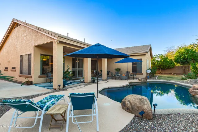 a view of a house with a outdoor space