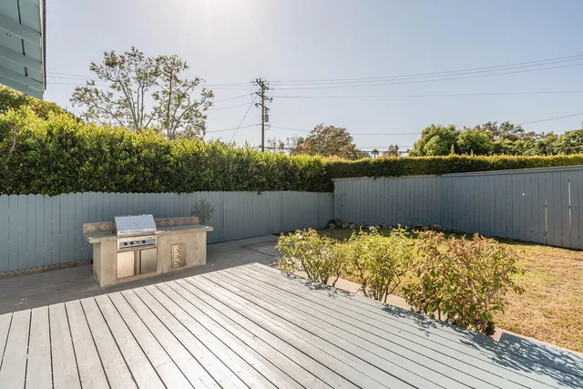 a terrace view with sitting space and garden view