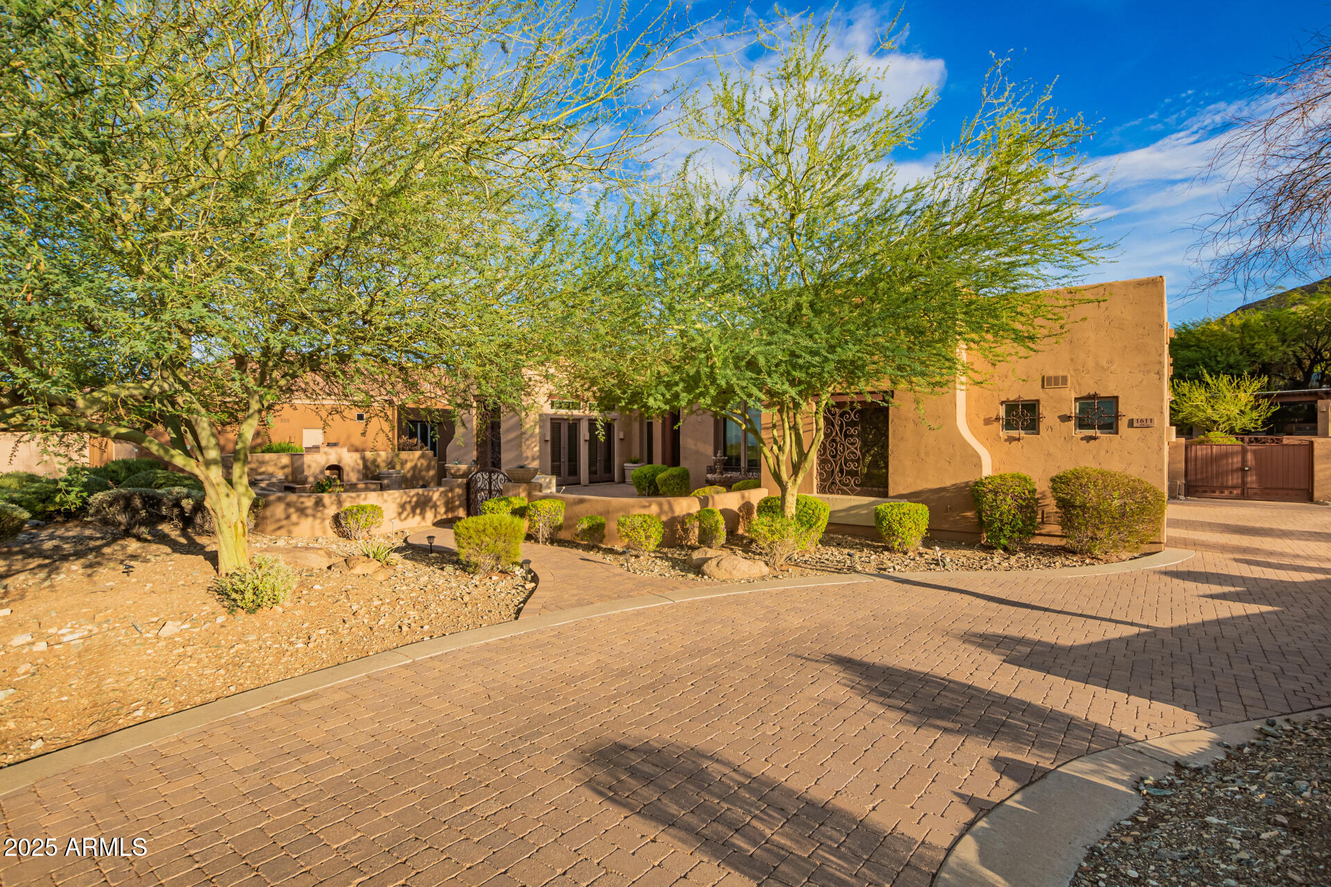 long paver driveway