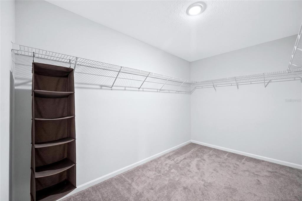 31724 Sun Kettle Loop Wesley Chapel, FL 33545 - Photo 38 of 49 a view of a room with racks on the wall