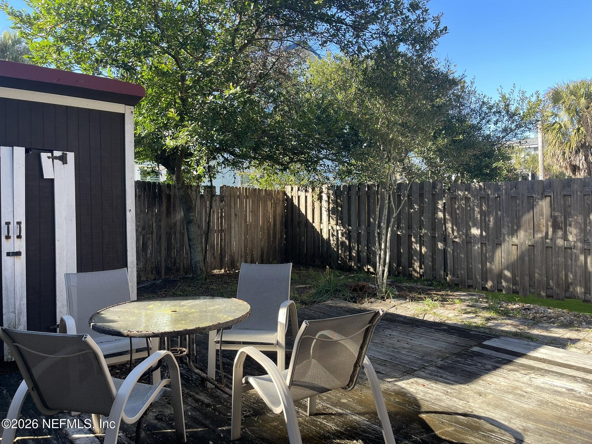 2002 First Street Neptune Beach, FL 32266 - Photo 30 of 33 Shed & Deck