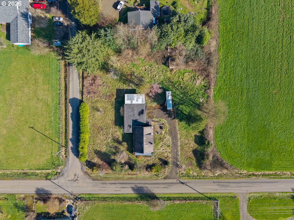 5235 Brickyard Road Tillamook, OR 97141 - Photo 2 of 14 an aerial view of a residential houses with outdoor space