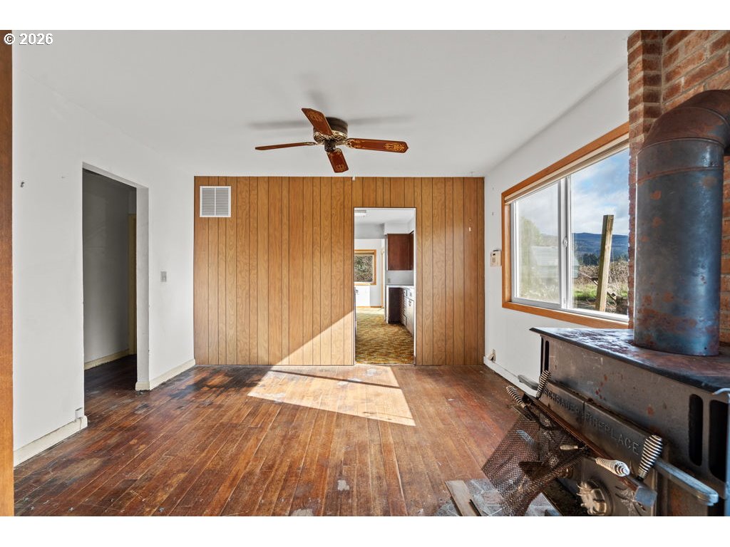 5235 Brickyard Road Tillamook, OR 97141 - Photo 5 of 14 a view interior of the house with wooden floor