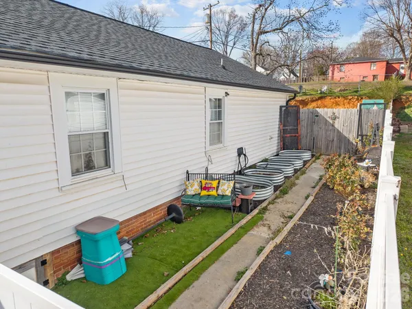 a house view with a sitting space