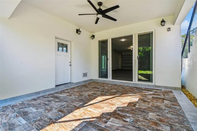 a view of swimming pool with an outdoor space