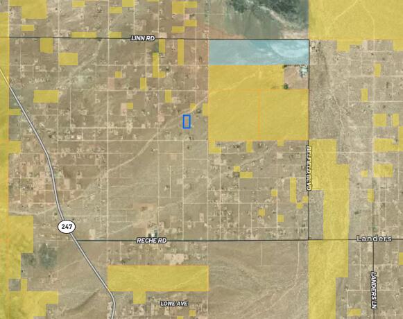 216 Jesse Road Landers, CA 92285 - Photo 26 of 26 Jesse Map 3
