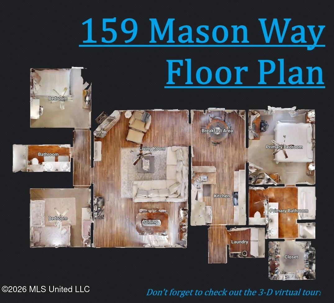 159 Mason Way Madison, MS 39110 - Photo 46 of 46 159 Mason Way_Floor Plan