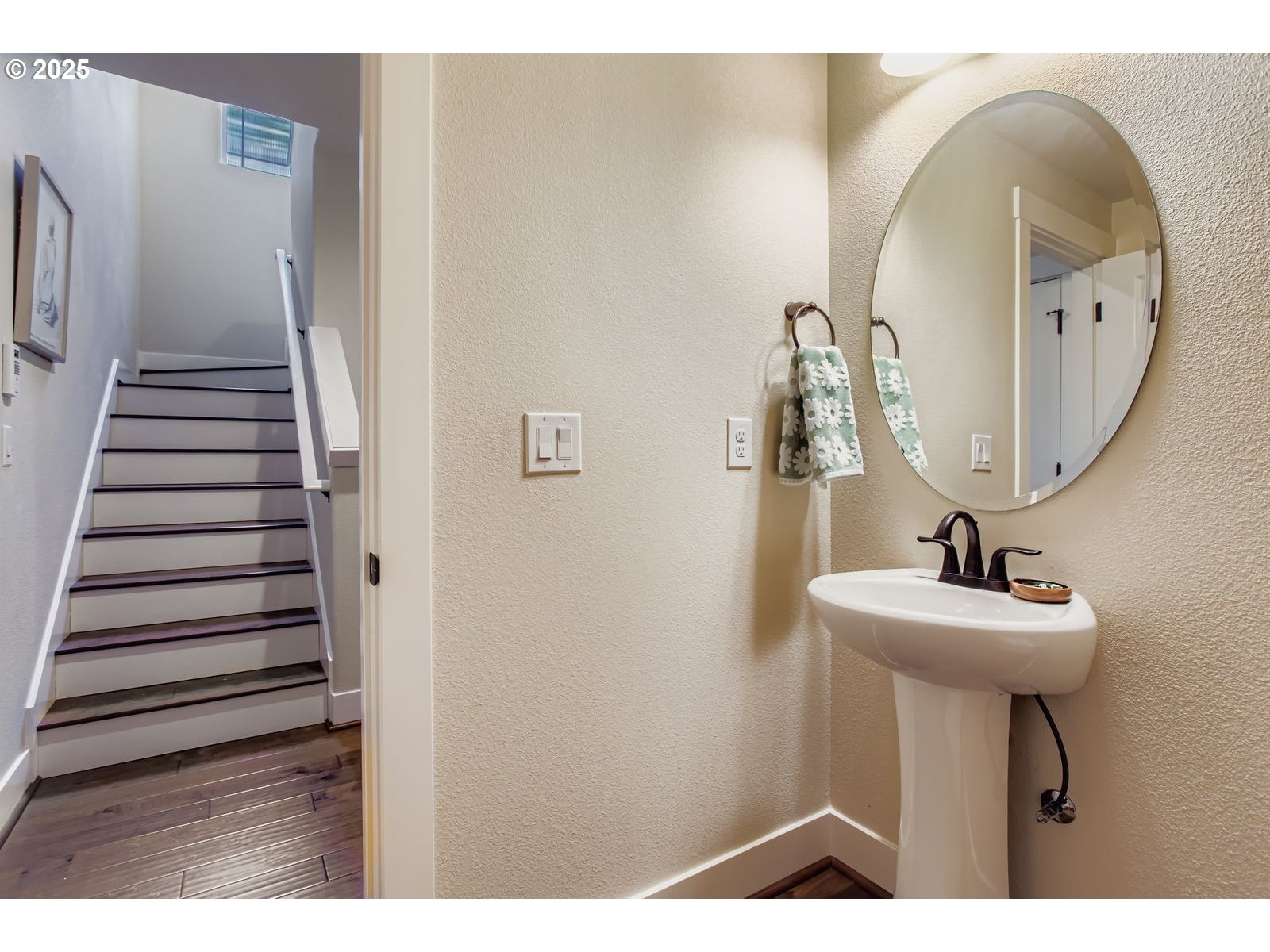 13575 Southwest Calabash Terrace Sherwood, OR 97140 - Photo 14 of 31 a bathroom with a sink and mirror