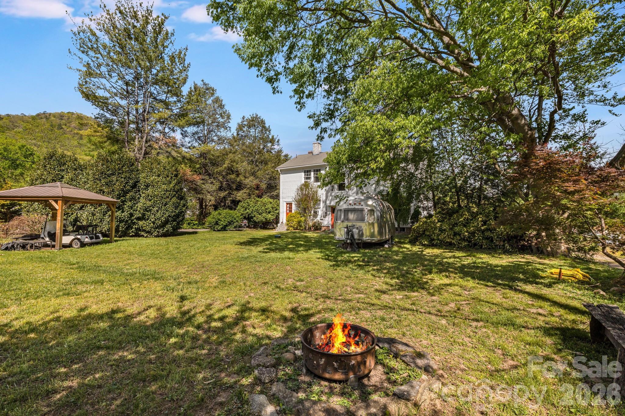29 Walnut Street Hot Springs, NC 28743 - Photo 39 of 46 a view of a yard in front of house