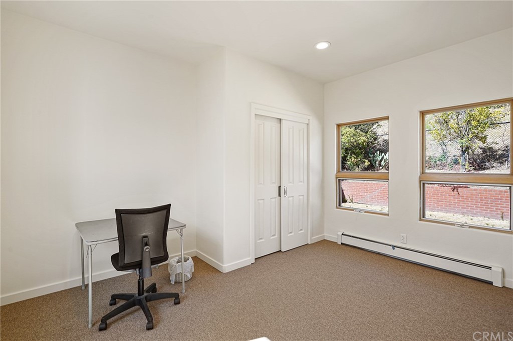 95 Hiller Drive Oakland, CA 94618 - Photo 31 of 58 Bedroom #3 back of house, main floor