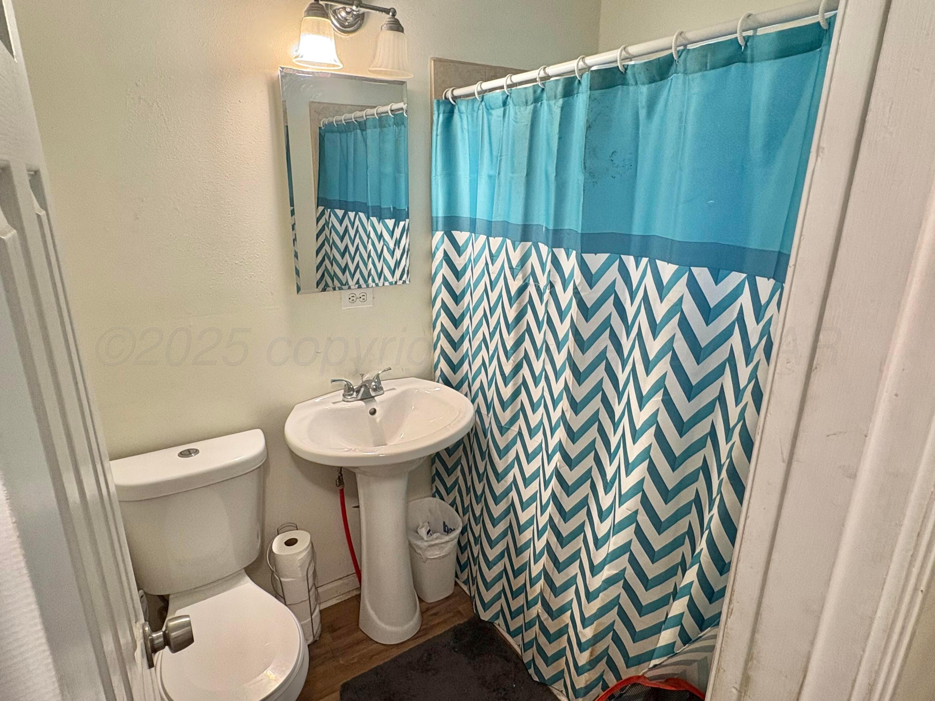 4405 South Lipscomb Street Amarillo, TX 79110 - Photo 8 of 9 a bathroom with a sink and a toilet
