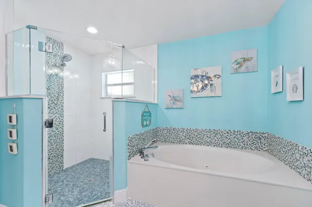 a bedroom with bunk bed