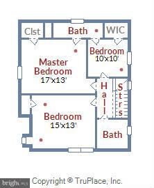 7113 Oxford Road Baltimore, MD 21212 - Photo 30 of 30 upper level floor plan