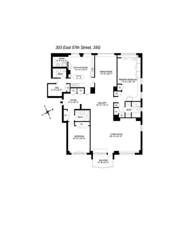 a white building with glass door